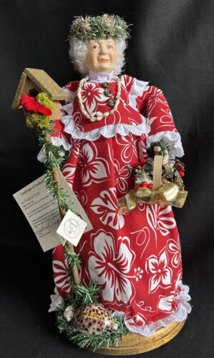 Hawaiian Red/White Hibiscus Tutu